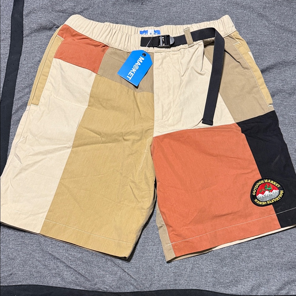 Market Studios Colorblock Men Shorts